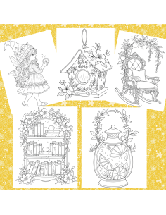 Réf 04 Coloriages cosy