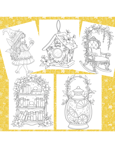 Réf 04 Coloriages cosy