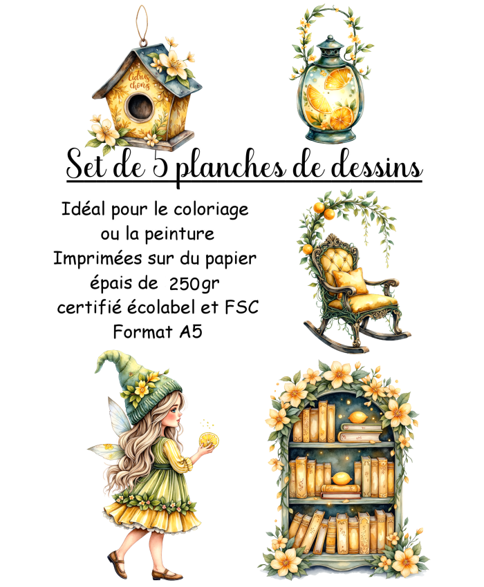 Réf 04 Coloriages cosy