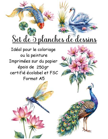 Réf 06 Coloriages japon