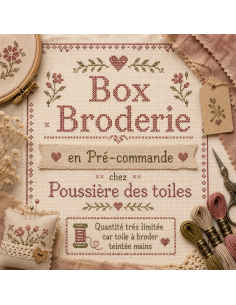 Box broderie en Pré-commande jusqu'au 20 juin