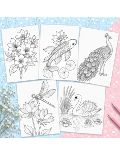 Réf 06 Coloriages japon