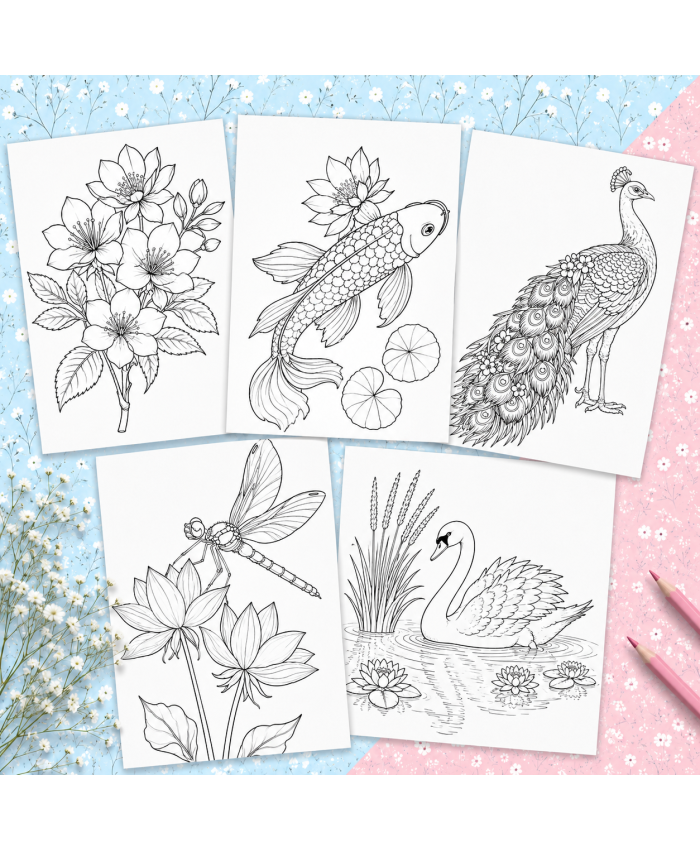 Réf 06 Coloriages japon