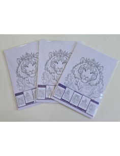 Réf 08 Coloriages Tigres 2