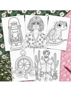 Réf 11 Coloriages Texas