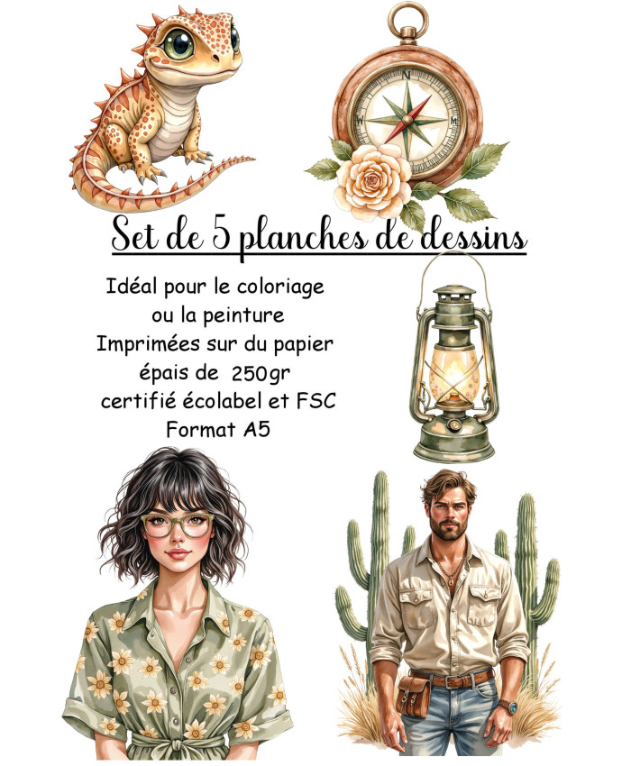 Réf 11 Coloriages Texas