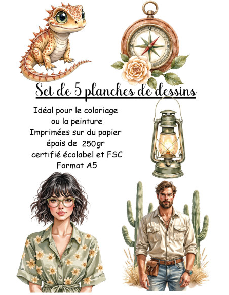 Réf 11 Coloriages Texas