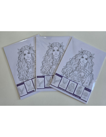 Réf 14 Coloriages magie