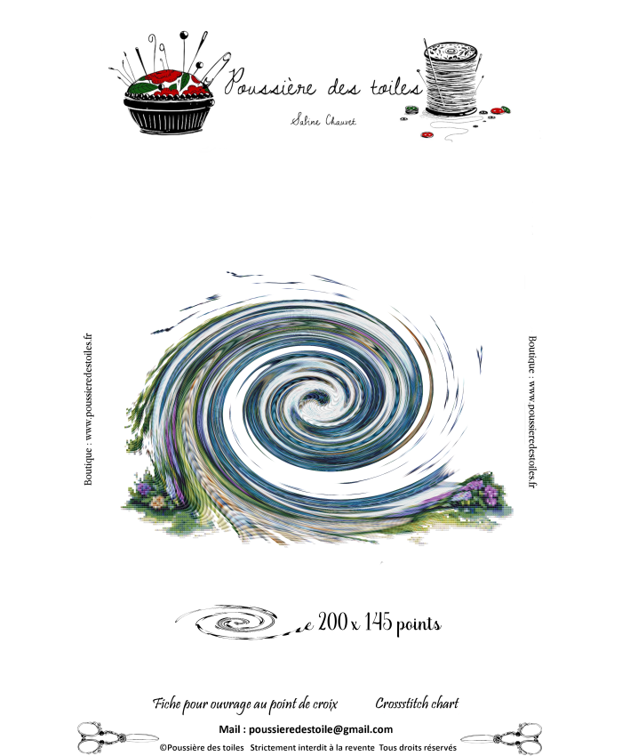 Grille point de croix : PDF Mystère de Juillet
