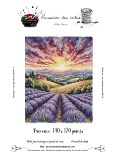 Grille point de croix : Provence PDF