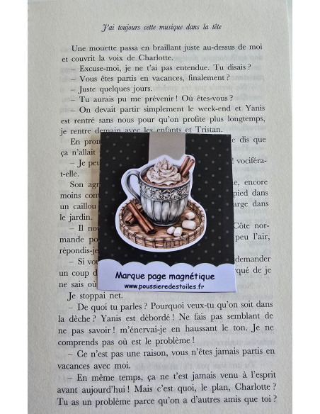 Marque page tasse