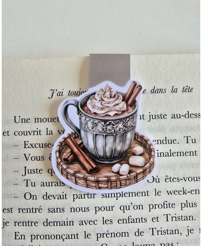 Marque page tasse