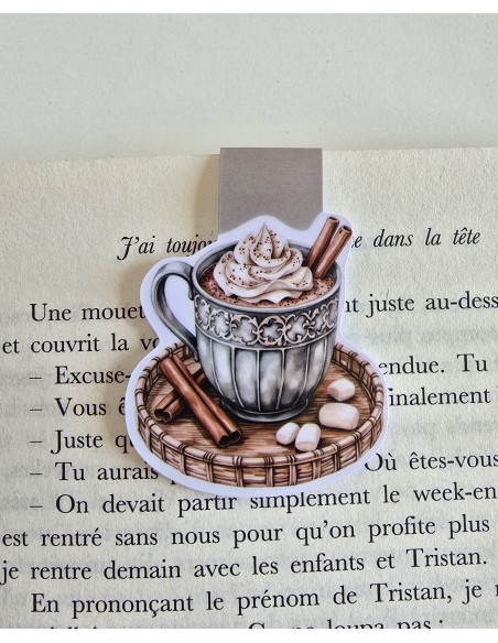 Marque page tasse