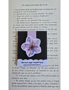 Marque page fleur 2