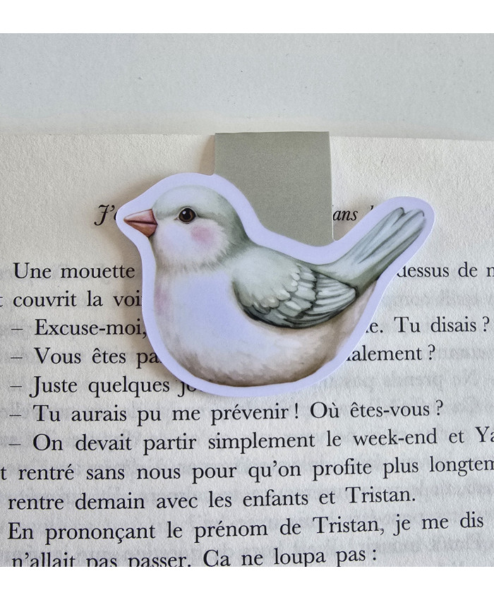 Marque page oiseau