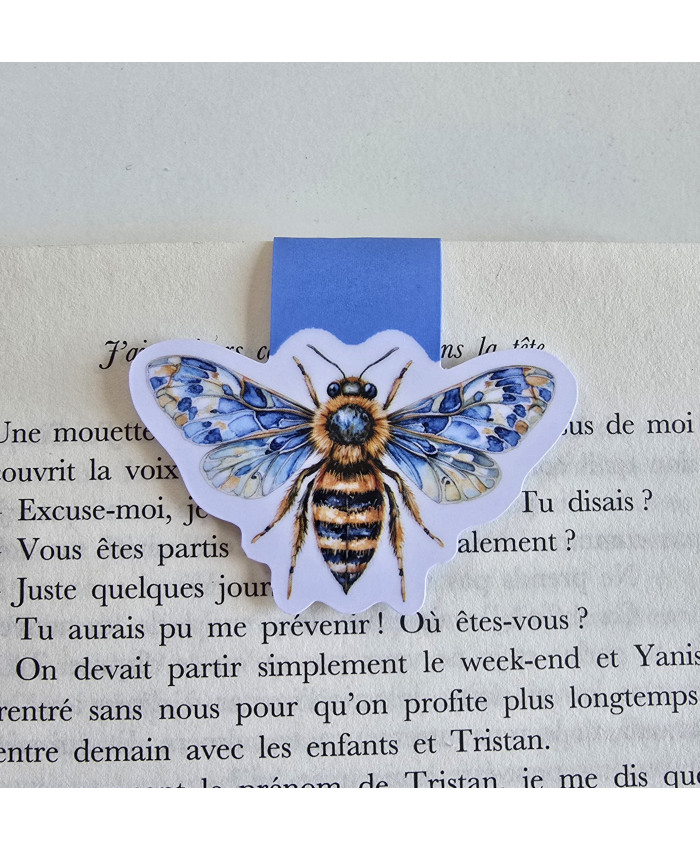 Marque page abeille