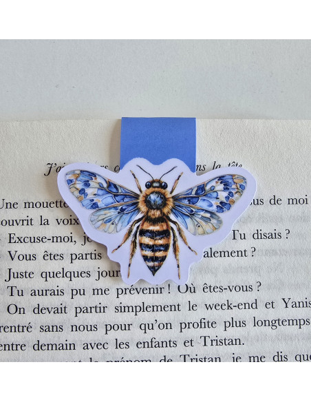 Marque page abeille