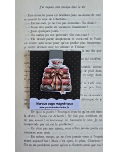 Marque page thé livres 2