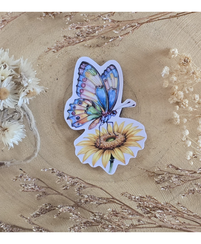 Poussière à aiguilles : Papillon
