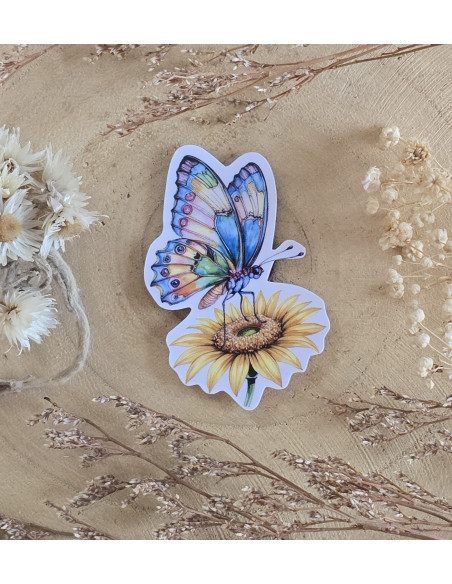 Poussière à aiguilles : Papillon
