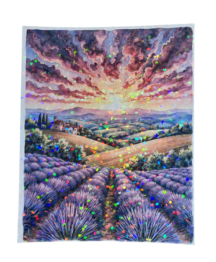 Stickers holographique Provence
