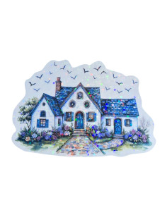 Stickers holographique Maison maritime