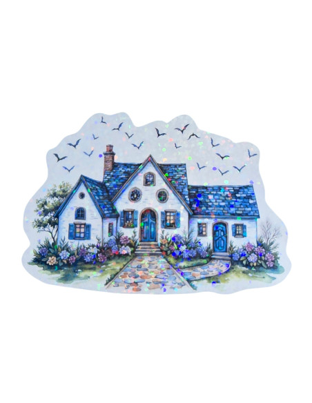 Stickers holographique Maison maritime