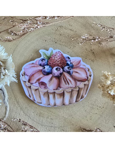 Poussière à aiguilles : Tarte aux fraises
