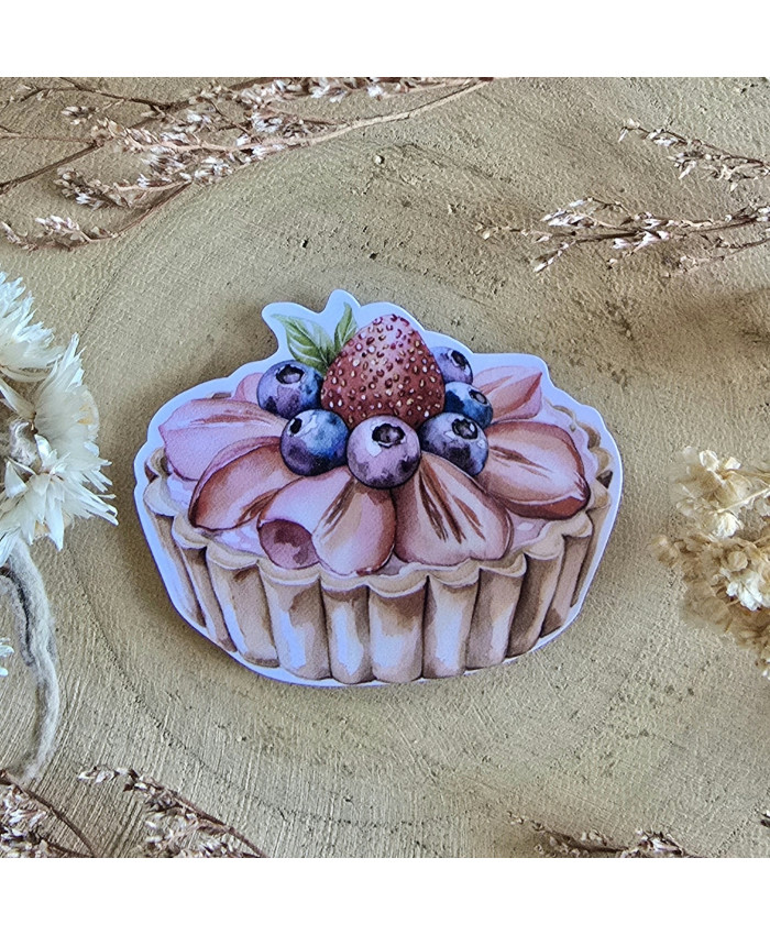 Poussière à aiguilles : Tarte aux fraises