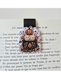 Marque page magnétique citrouilles