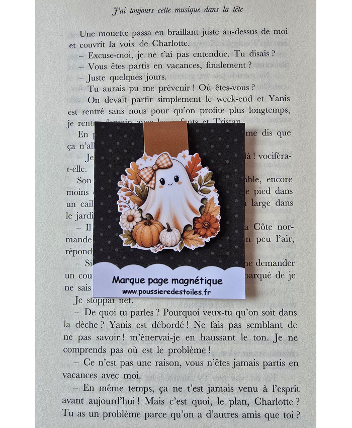 Marque page magnétique Fantomette