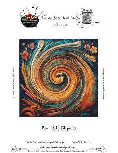 Grille point de croix : PDF Mystère de Octobre 2