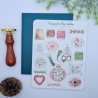 Feuille d’autocollants, Stickers pour Bullet Journal