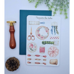 Feuille d’autocollants, Stickers pour Bullet Journal