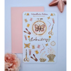 Feuille d’autocollants, Stickers pour Bullet Journal