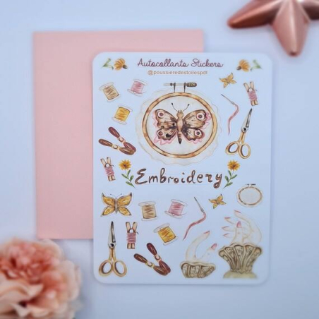Feuille d’autocollants, Stickers pour Bullet Journal