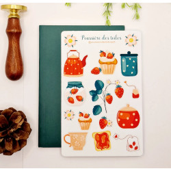 Feuille d’autocollants, Stickers pour Bullet Journal