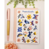 Feuille d’autocollants, Stickers pour Bullet Journal