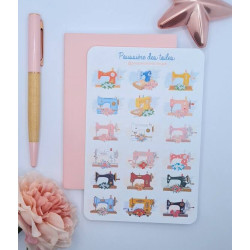 Feuille d’autocollants, Stickers pour Bullet Journal